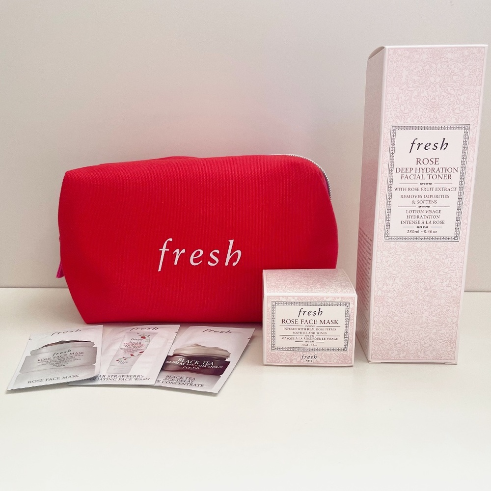 Fresh Rose Toner and Face Mask Bundle!
